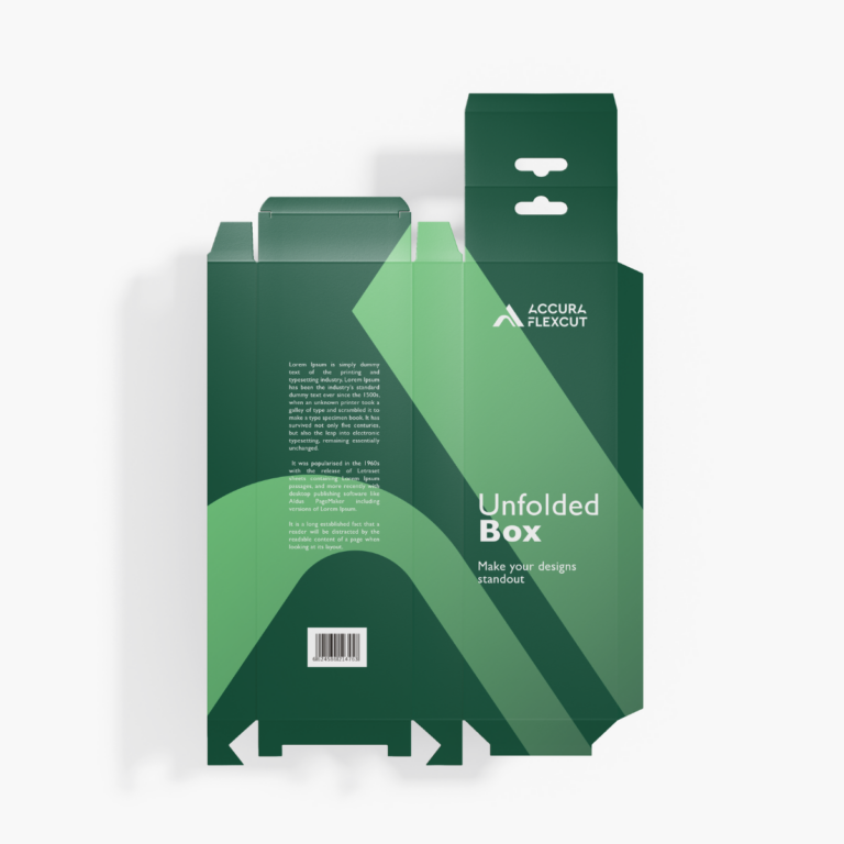 Custom packaging solutions Accura Flexcut